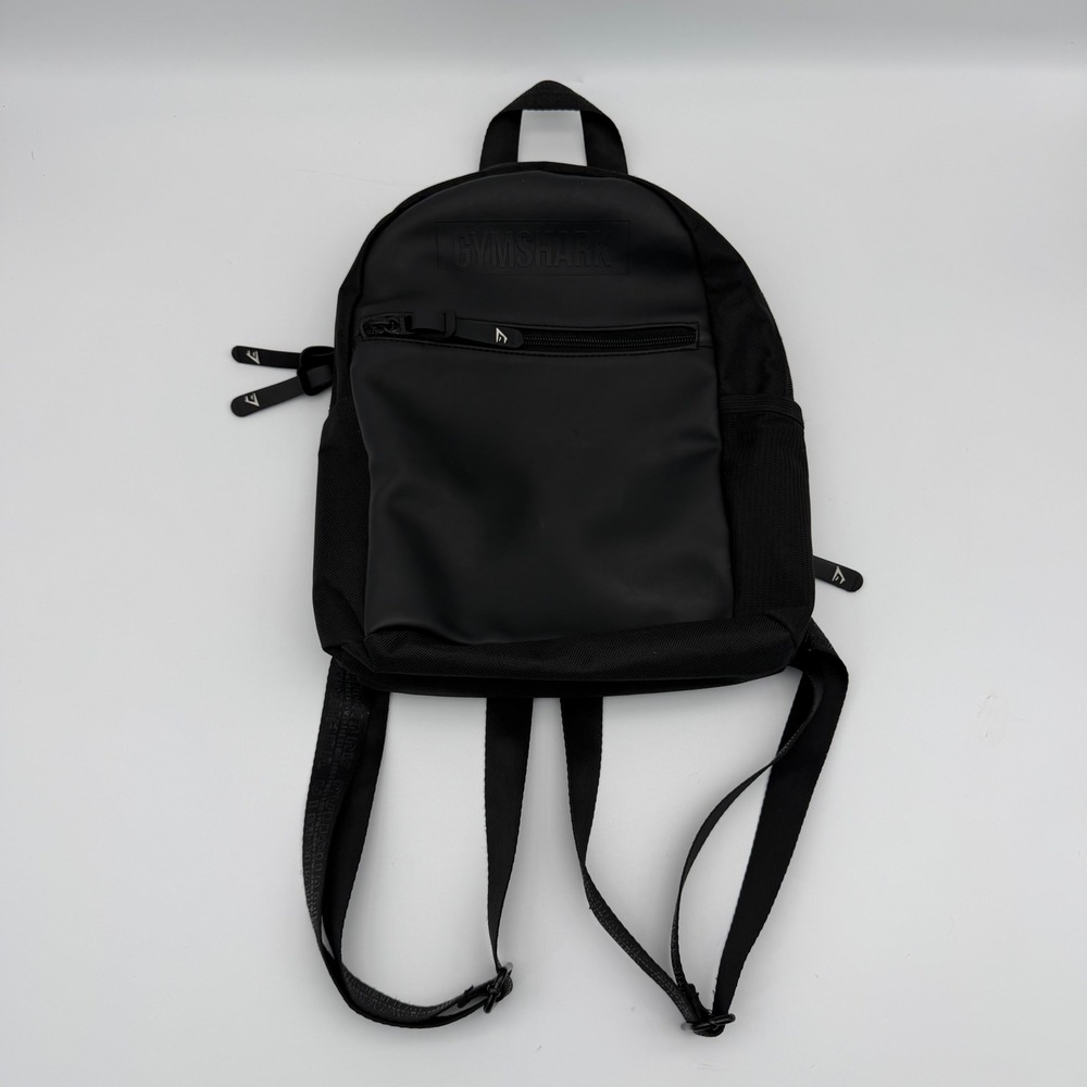 Gymshark Everyday Mini Backpack Black Small Workout Gym Bag